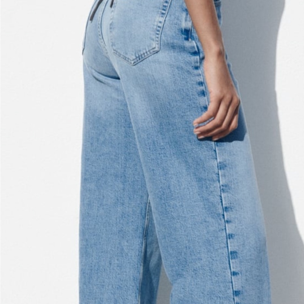 Zara wide leg cropped jeans - Picture 3 of 9